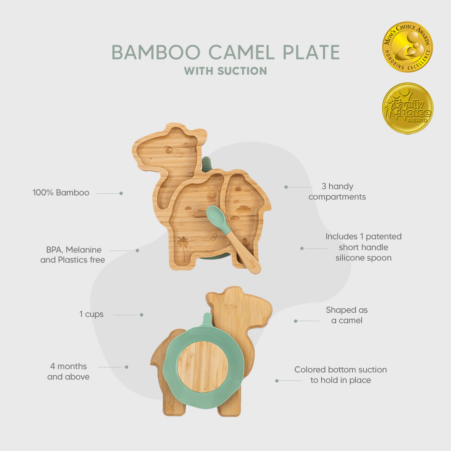 Camel Bamboo Plate