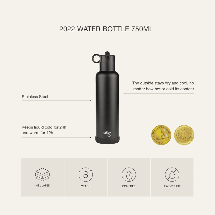 Water Bottle - 750ml - Thunder.