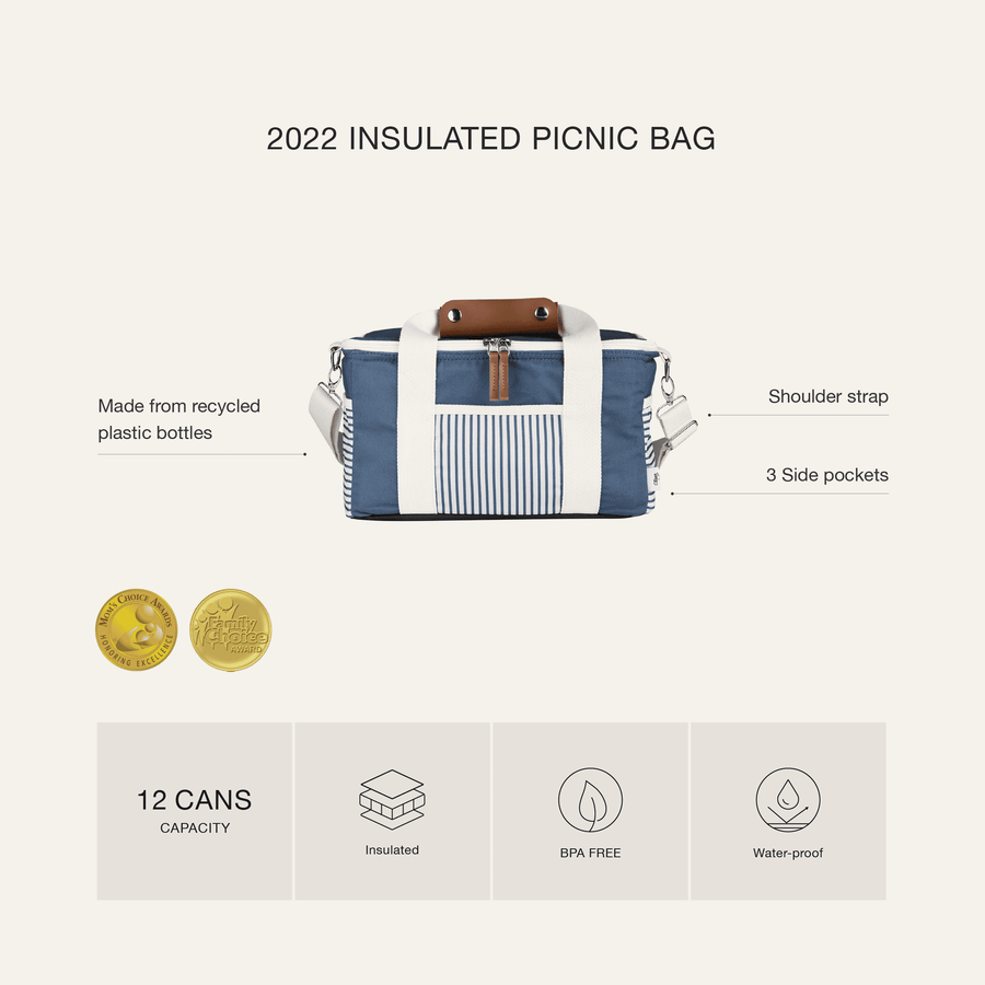 Insulated online picnic bag