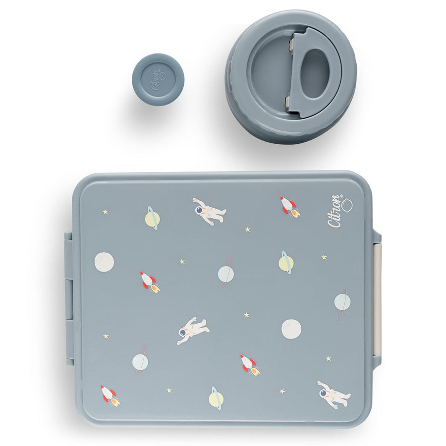 Lunchbox with Food Jar - Spaceship.