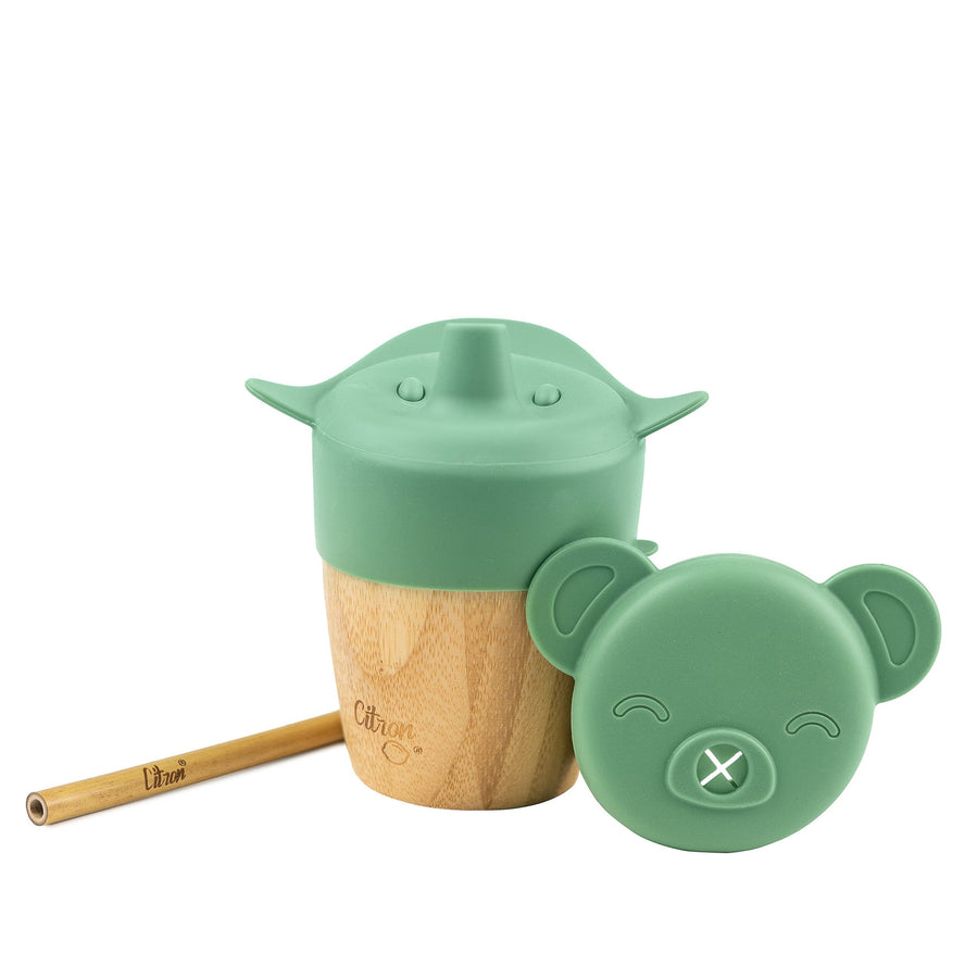 Bamboo cup - enfant - bébé - kids - toddlers - babies - Citron Canada