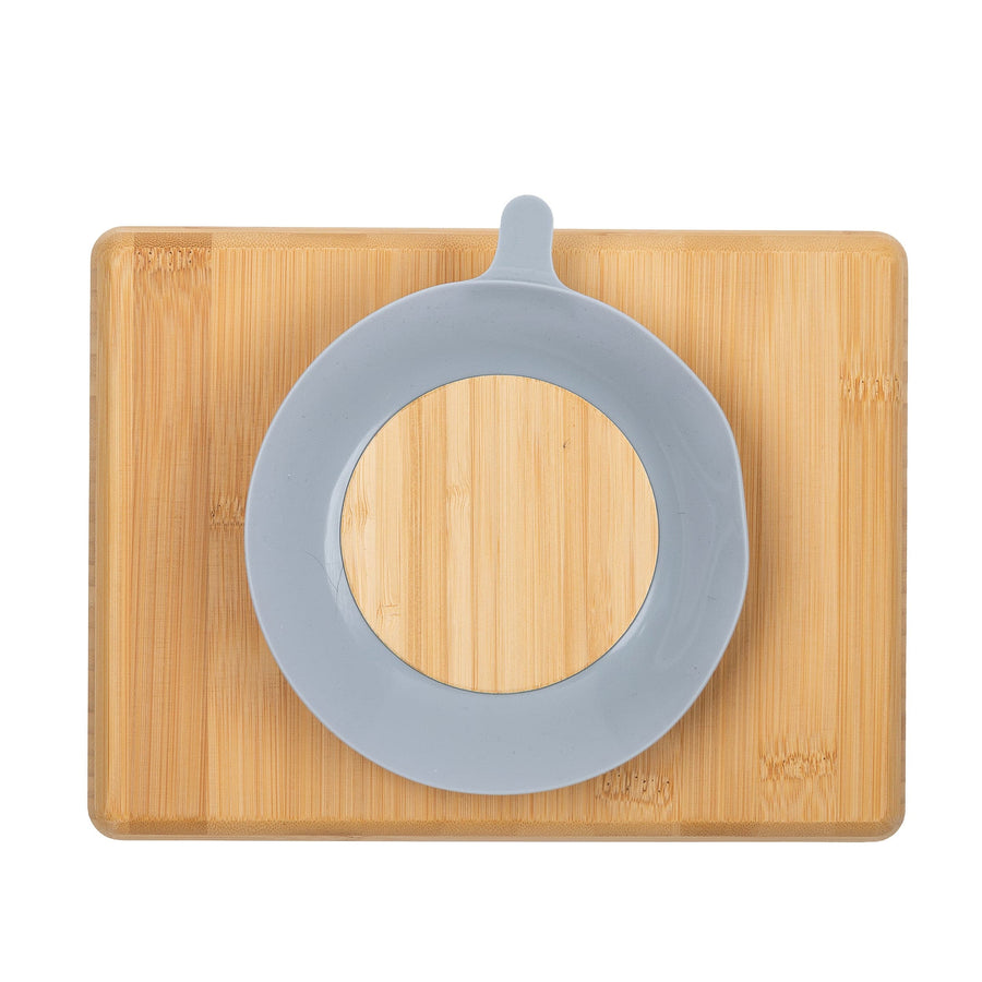   Bamboo plate - enfant - bébé - kids - toddlers - babies - Citron Canada