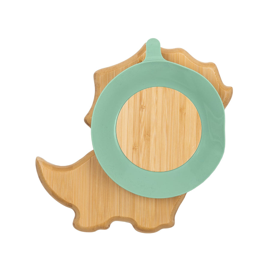 Bamboo plate - enfant - bébé - kids - toddlers - babies - Citron Canada