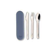 Cutlery Set - Navy Blue
