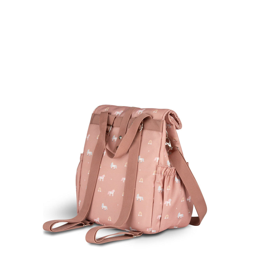 Lunchbag Rollup Backpack - Unicorn.