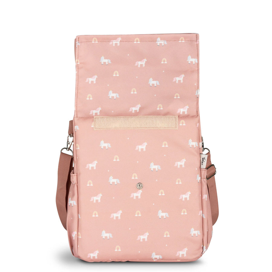 Lunchbag Rollup Backpack - Unicorn.